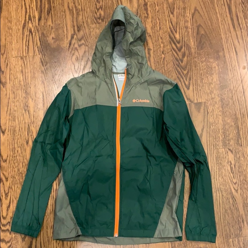 Columbia boys rain jacket